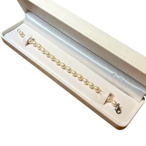 Imperial Pearl Classic pearl bracelet with sterling silver clasp